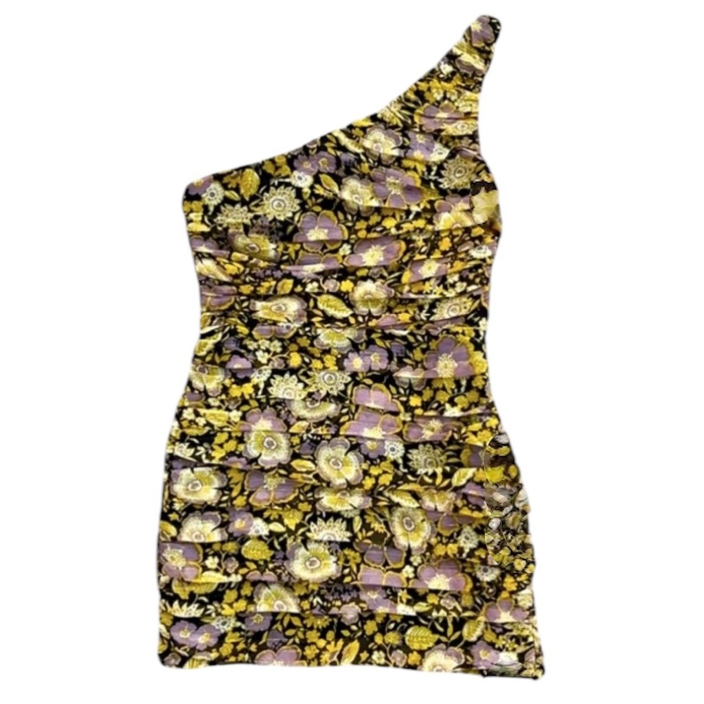 Zara One Shoulder Dress - Picture 2 of 5